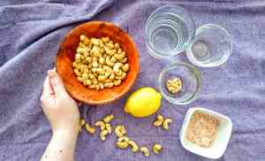 ingredients for cashew mayo