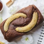 Banana Bread Vegano Marmorizzato al Cacao
