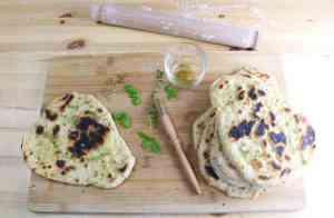 Homemade Plain Naans