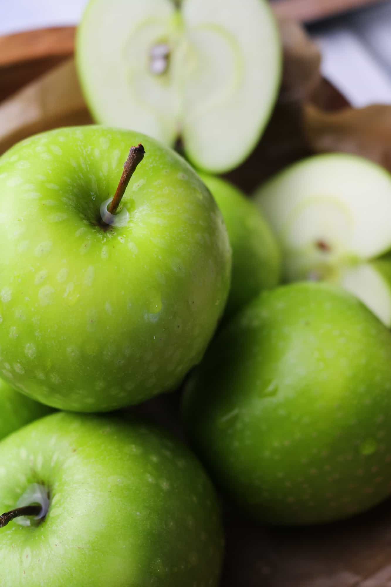 green apples