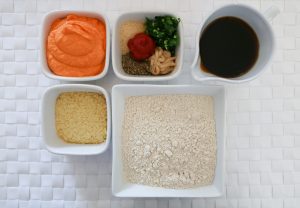 ingredienti per le Salsicce di Seitan e Ceci