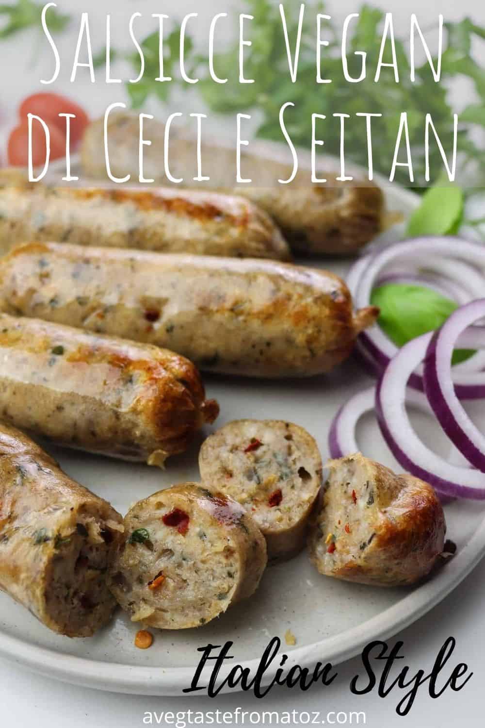 Impara anche tu a realizzare completamente a casa tua queste deliziose salsicce vegan a base di seitan e hummus di ceci. Un concentrato di proteine e gusto!

#salsicce #vegan #seitan #salsiccevegetali #carnevegan