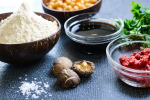 ingredients to make Vegan Seitan Braciole