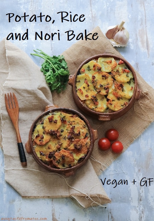 potato, rice and nori bake pintrest
