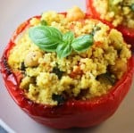 couscous stuffed peppers peperoni ripieni
