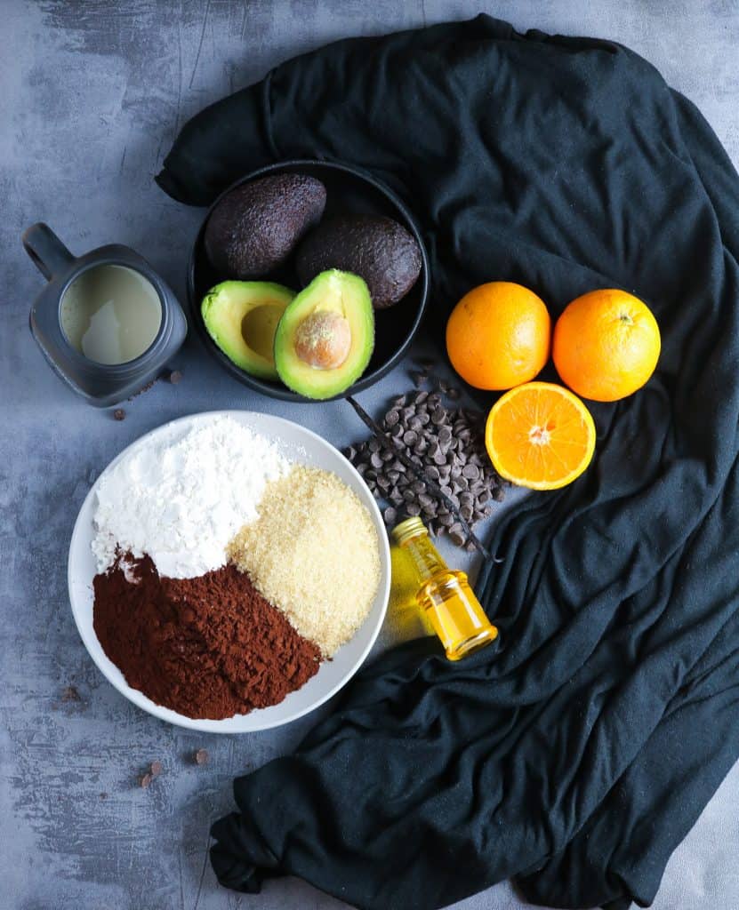 ingredienti per brownie cioccolato arancia oil free