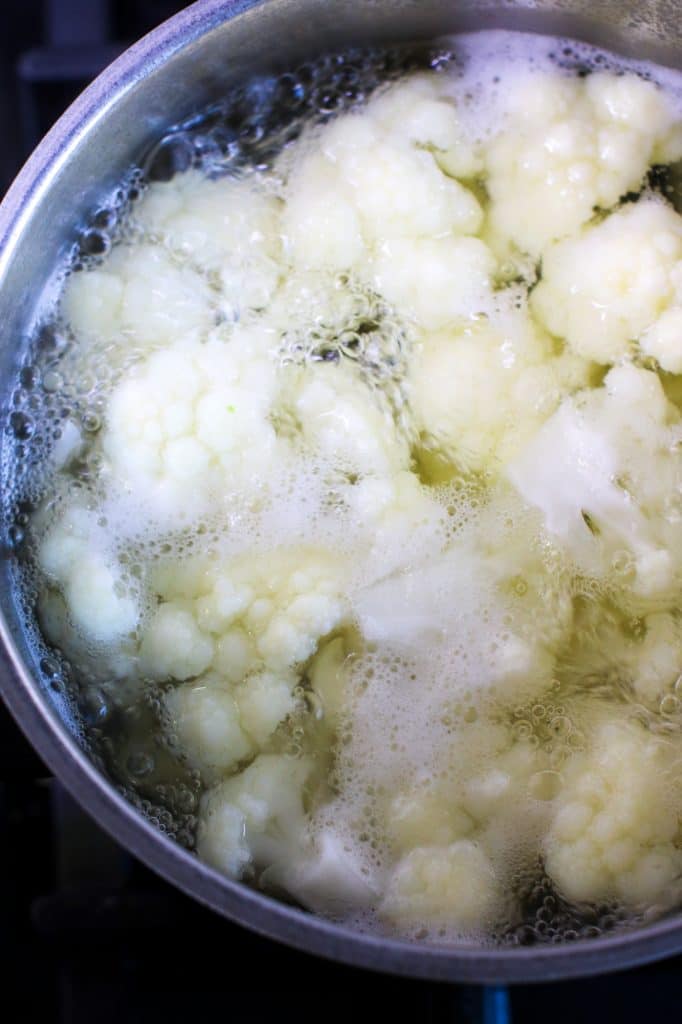 Boiling Cauliflower
