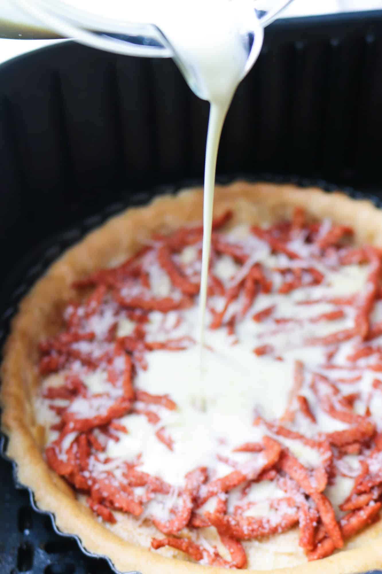 Pouring Filling for Air fried version