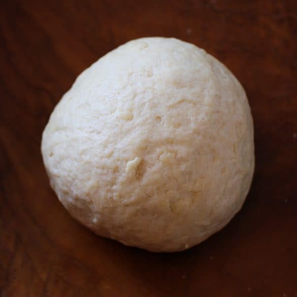 vegan shortcrust pastry ball