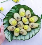 uova vegane con due ripieni