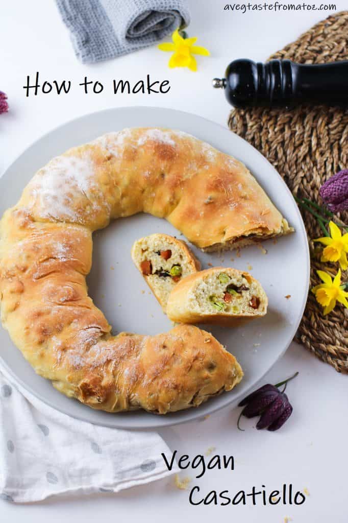 Casatiello ready to be served | Image for Pinterest