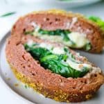 Cheesy Oozing Vegan Meatloaf