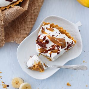 Decadent Vegan Banoffee Pie