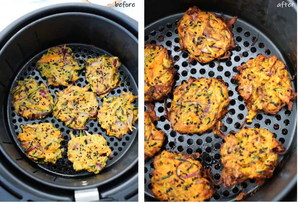 before after cooking