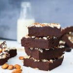 Vegan Chocolate and Almond Fudge FI