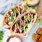 Air Fried Sweet Potato Falafels FI