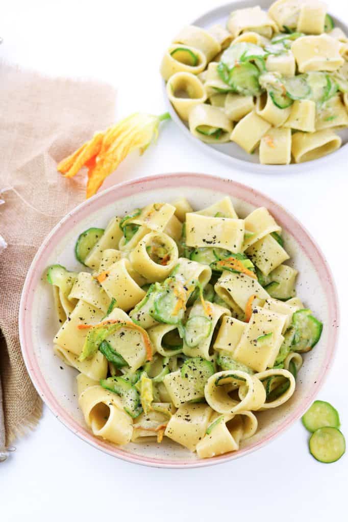 Sea Flavoured Courgette & Blossom Pasta