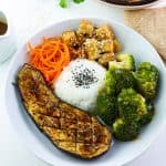 Tofu, Aubergine & Broccoli Miso Bowl Feature Image