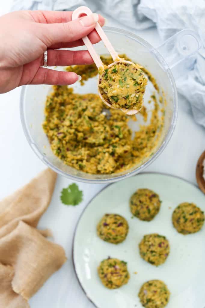 mix dei Falafel con Patata Dolce | Friggitrice ad Aria