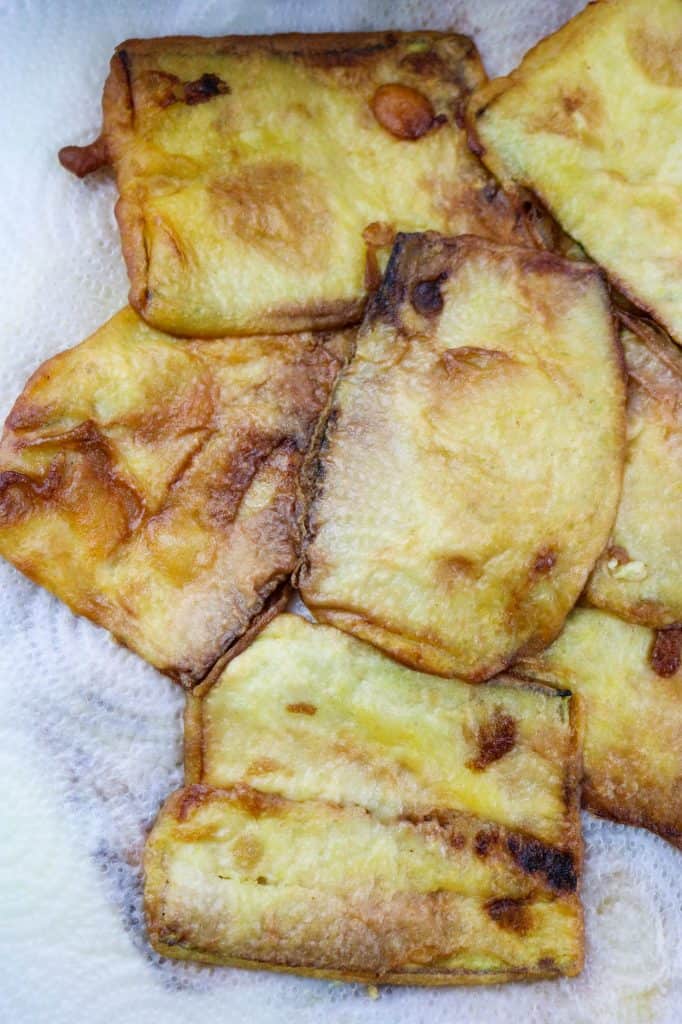 deep fried zucchini slices