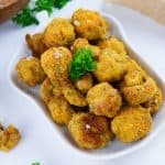 funghi all'aglio croccanti vegan