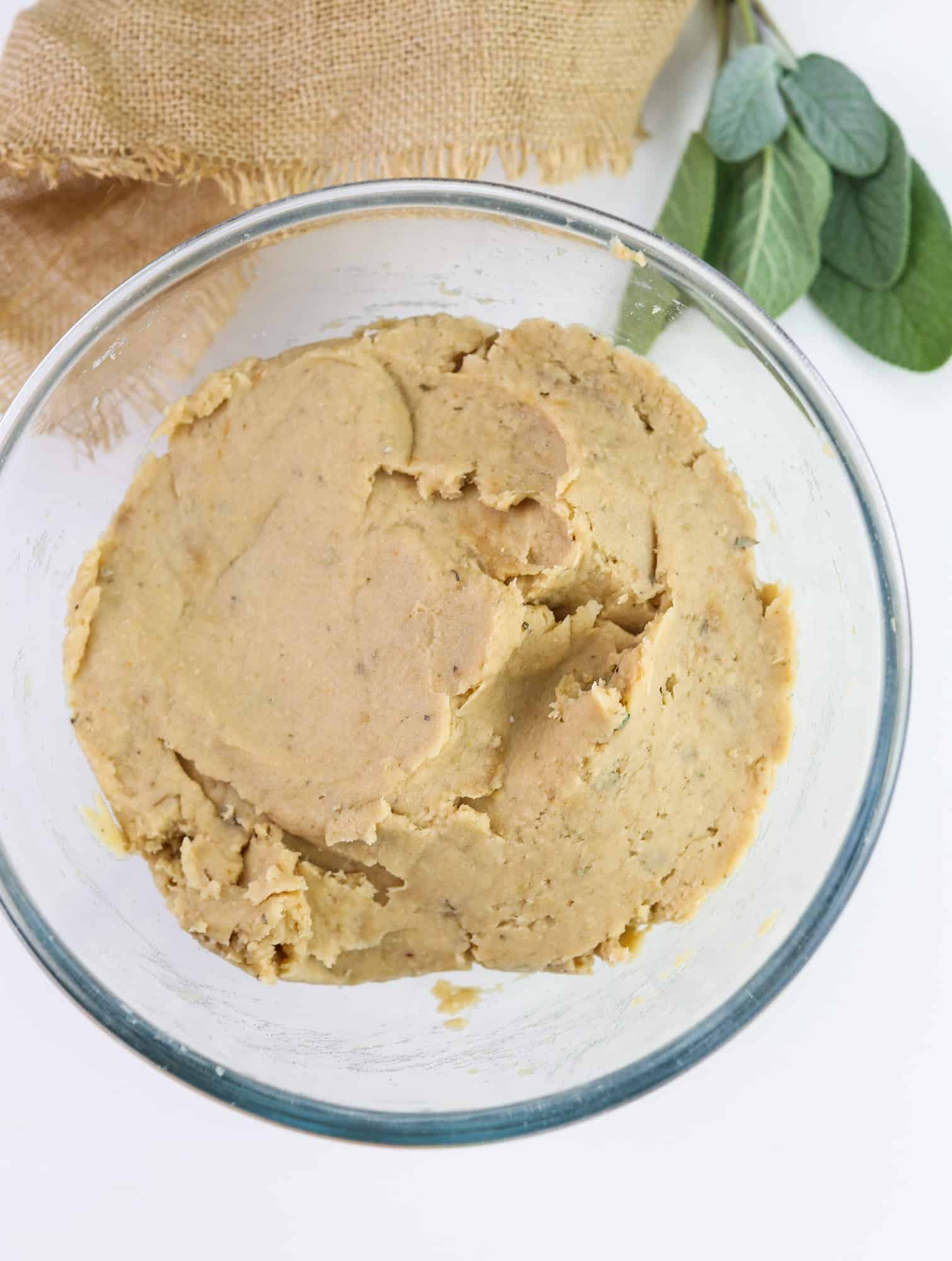 Turkey(less) loaf mixture