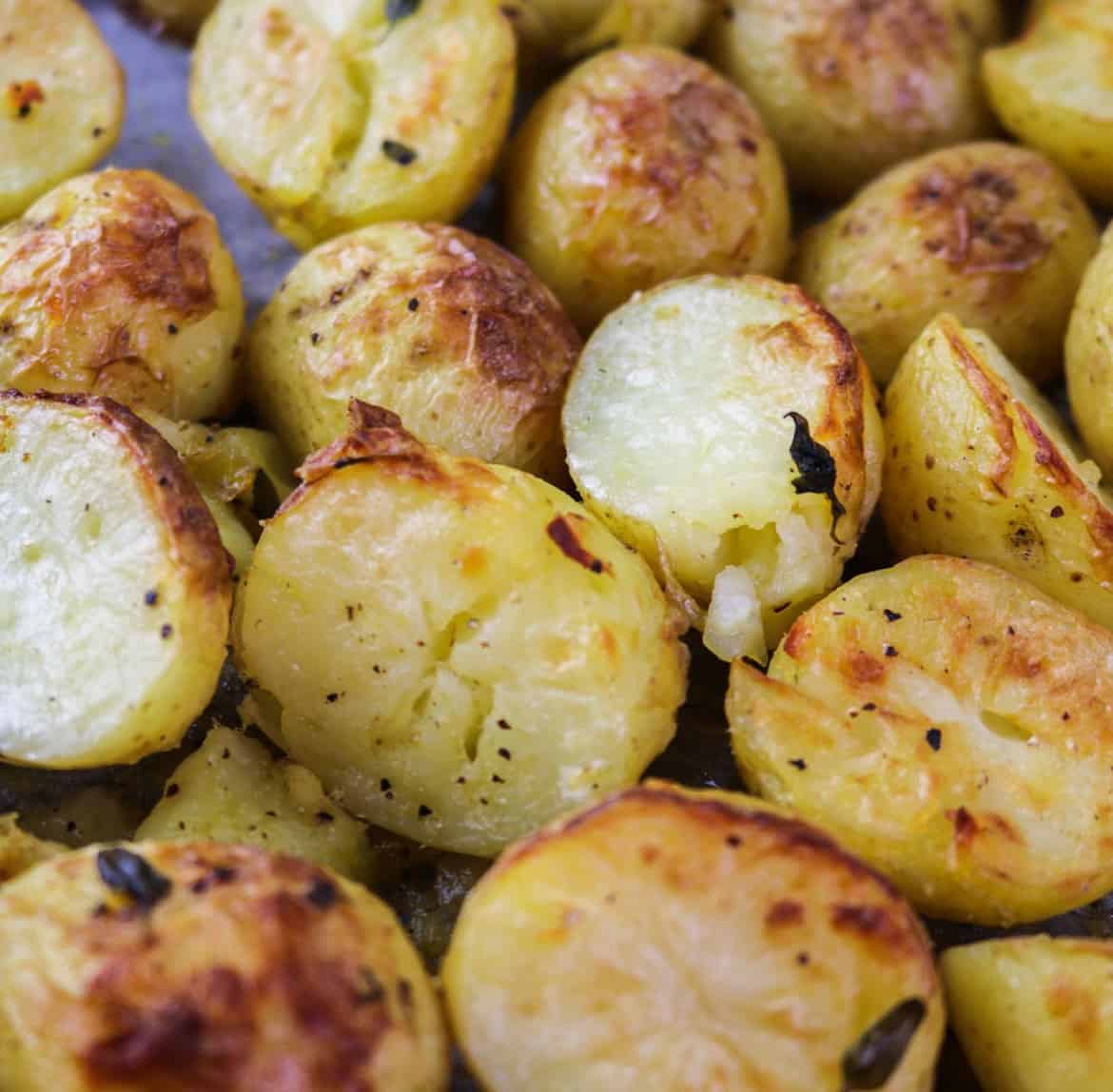 Easy Skin On Roasted Potatoes