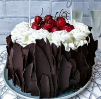 Vegan chocolate Gateau