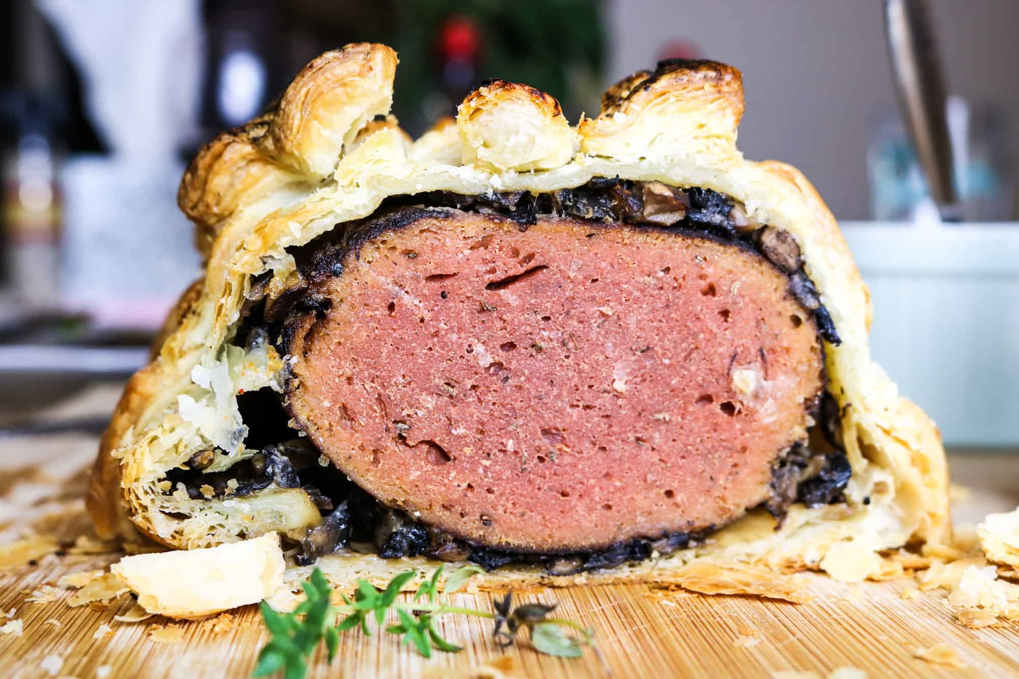 10 Inspirational Vegan Festive Mains for Christmas and Thanksgiving seitan wellington