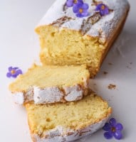 The easiest vegan lemon pound cake