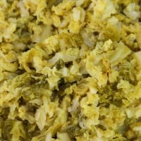 Easy Sauteed Savoy Cabbage