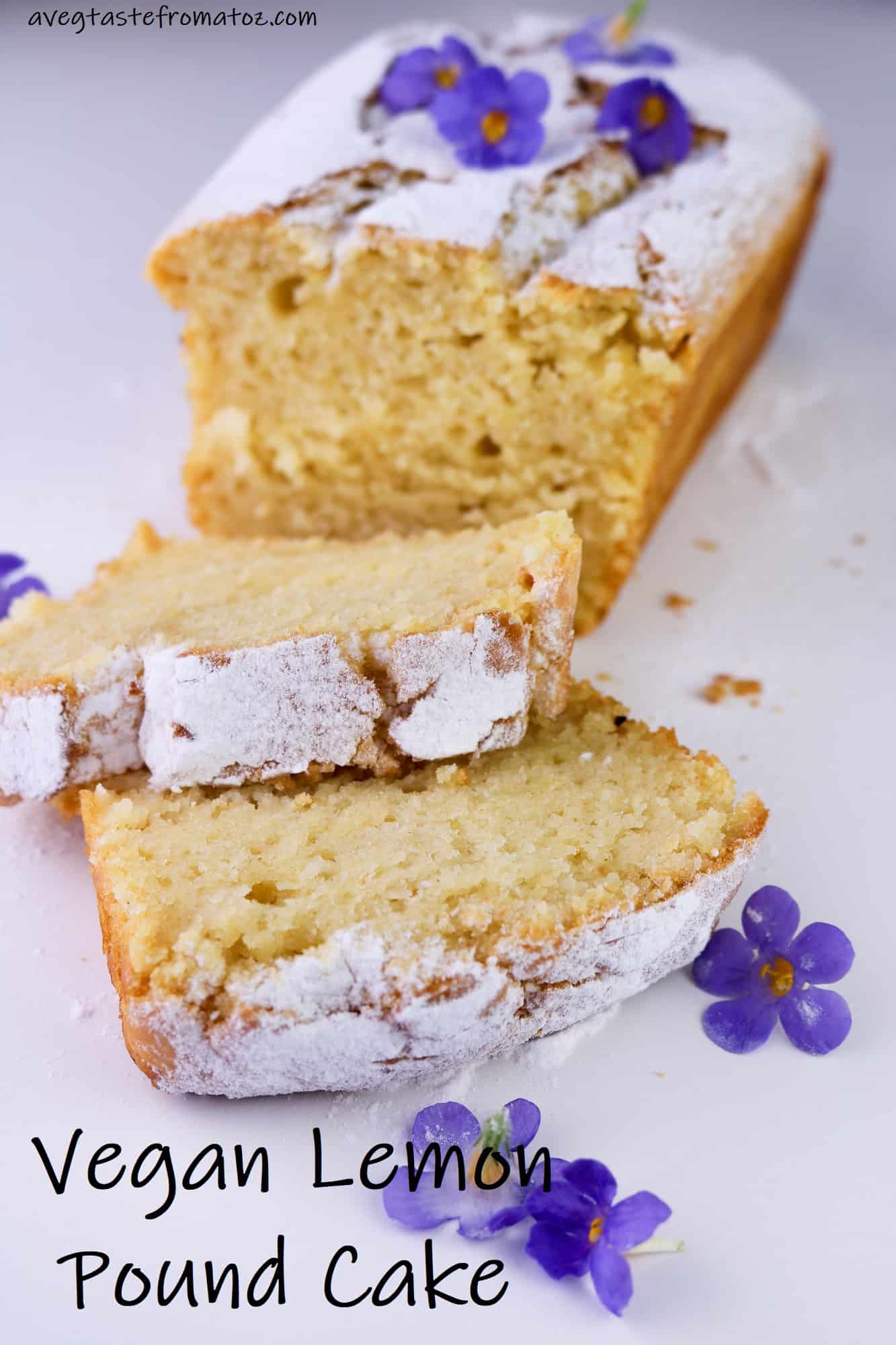 Plum Cake Vegan al Limone