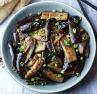 garlic and chilli aubergine