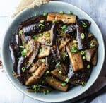 melanzane cinesi all'aglio e peperoncino