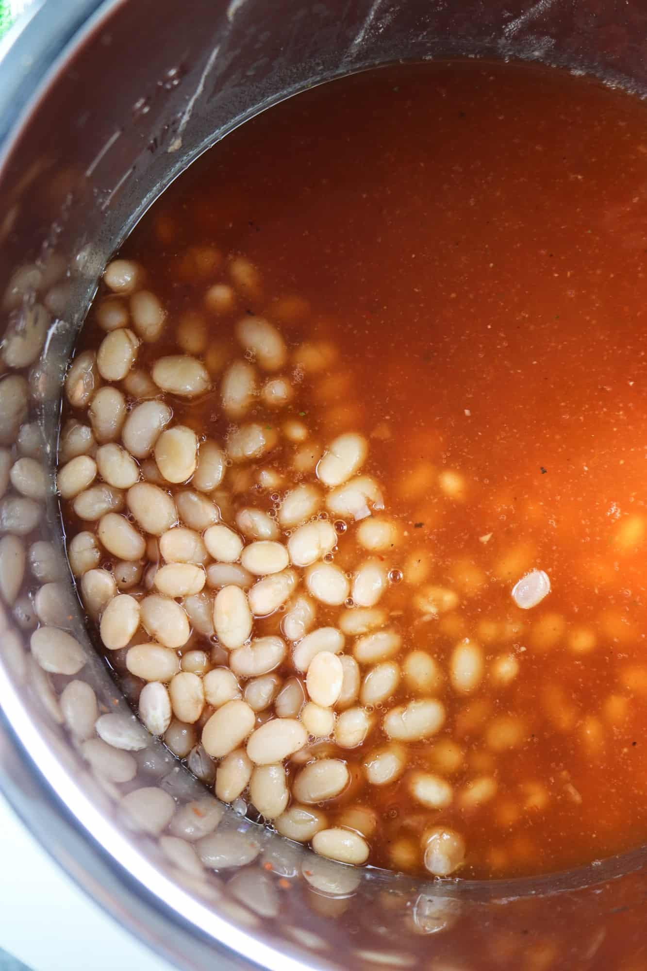 beans with tomato gravy