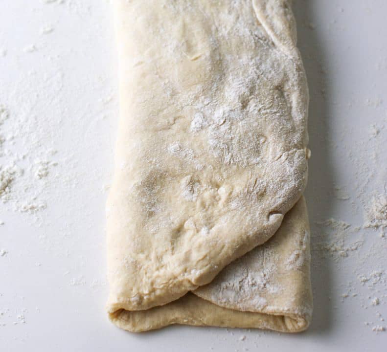 folded dough