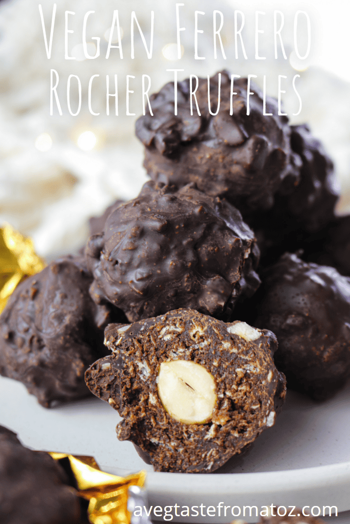 vegan ferrero rocher pinterest