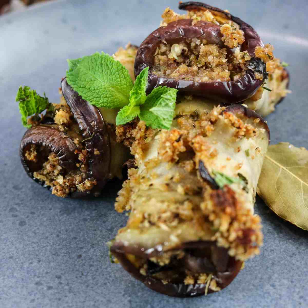 close up beccafico rolls