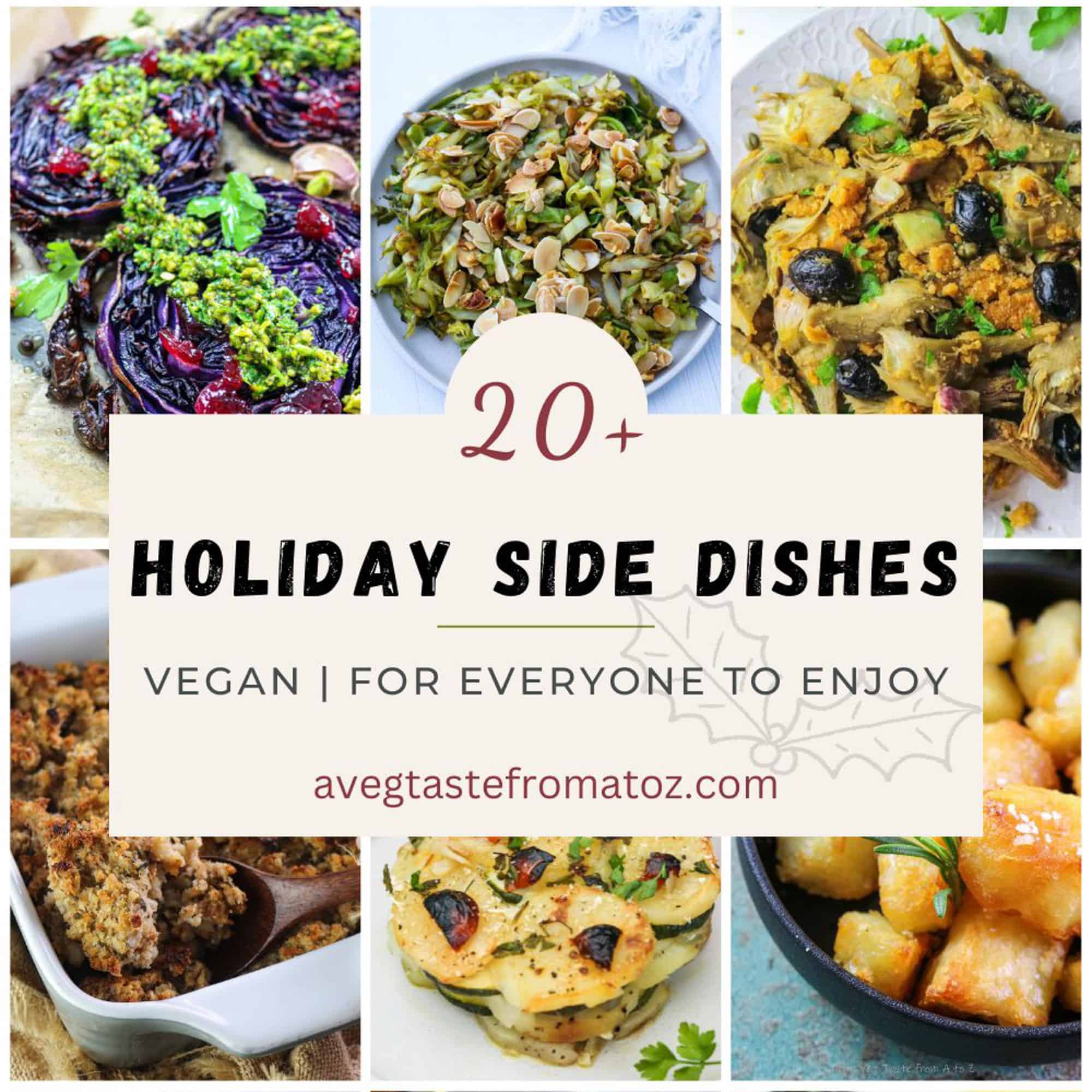 A Roundup of Vegan Holiday Side Dishes