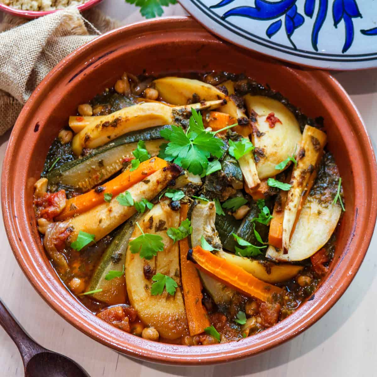 Moroccan Inspired Vegetable Tagine