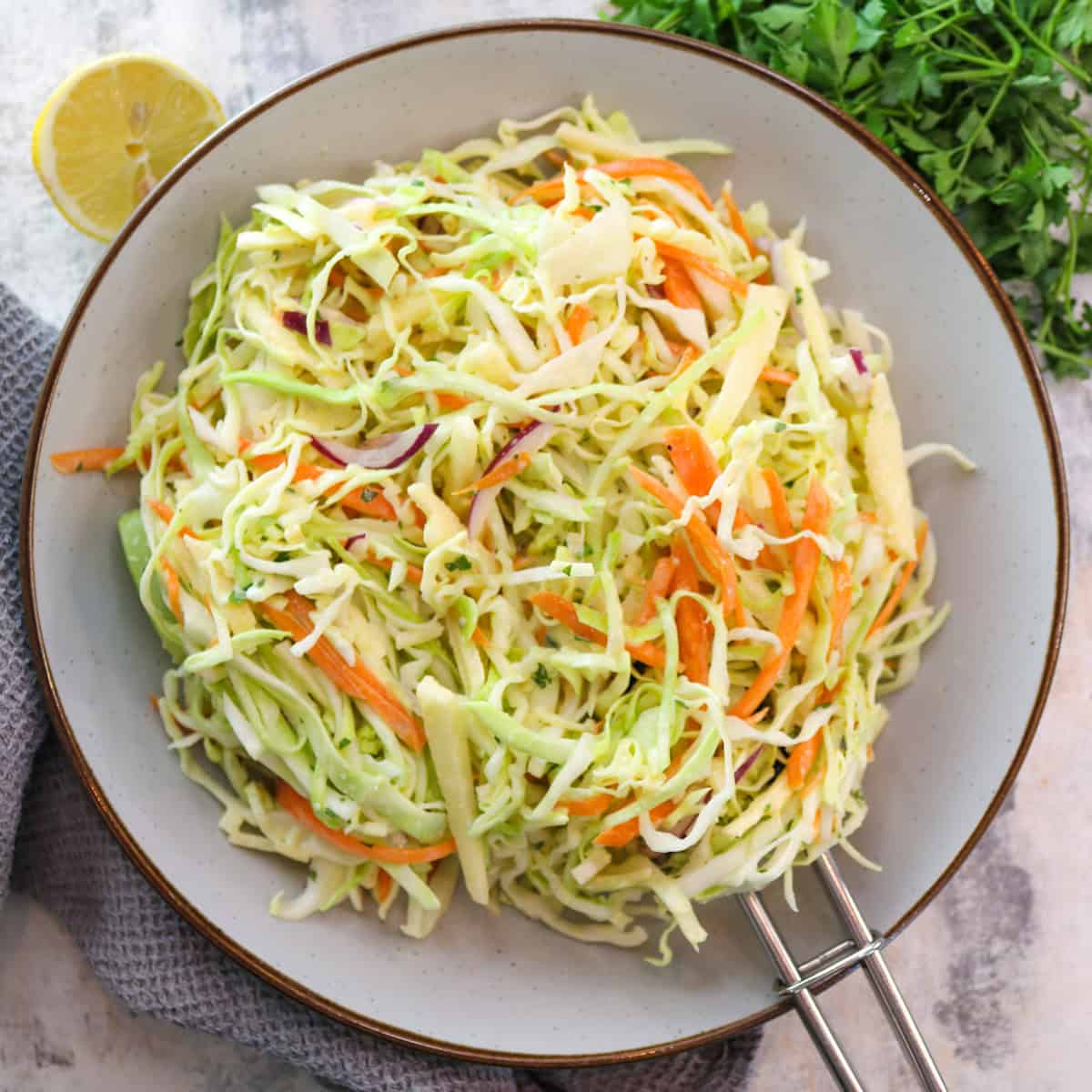 Vegan Sweetheart Cabbage Slaw
