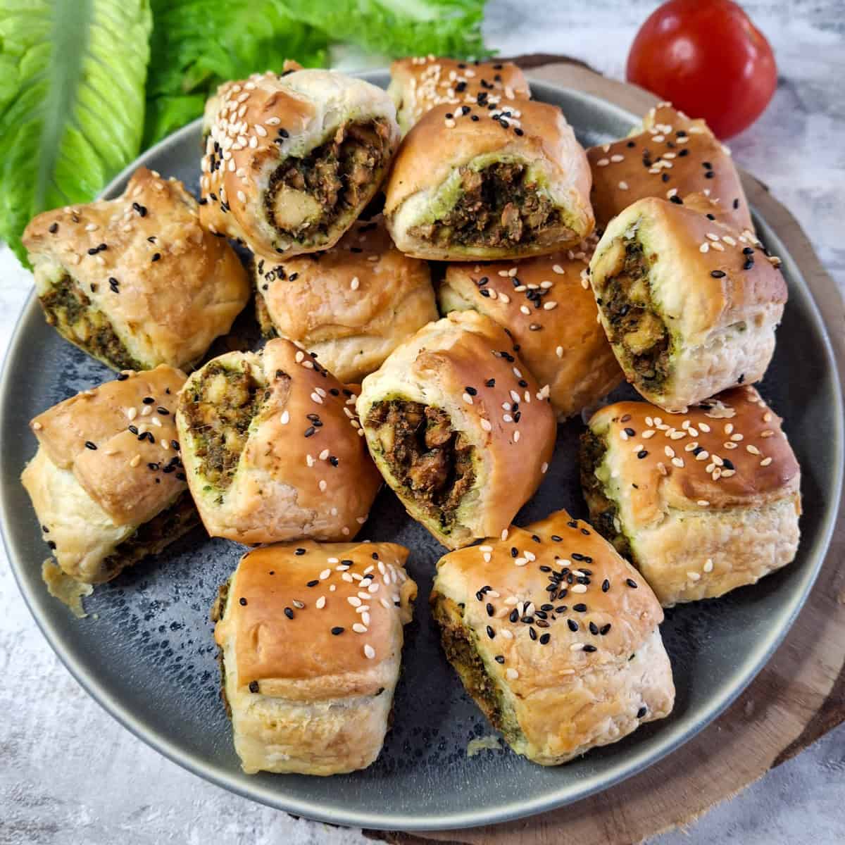 Tofu Sausage Rolls